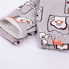 بلوز شلوار نخی کد 3676
