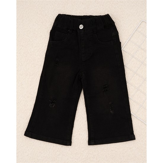 شلوار بگ استايل جين زاپ دار