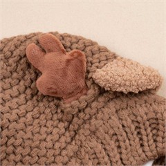 کلاه تک بافت طرح گوزن کد 3013