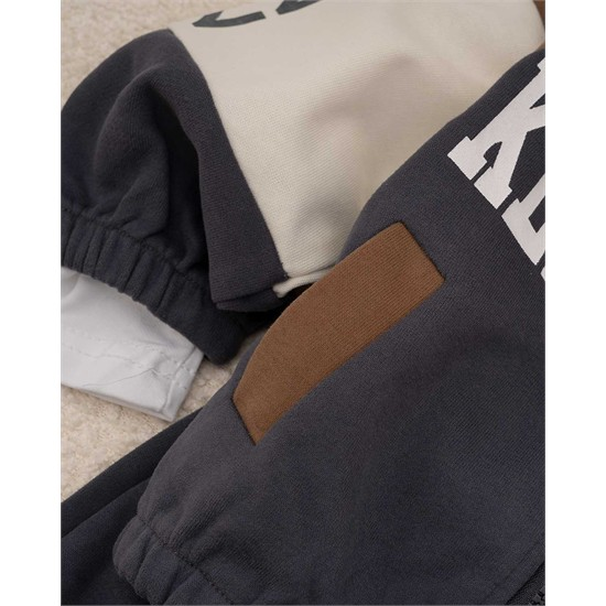 ست سه تکه سويشرت، شلوار و بلوز طرح KEKE MAO