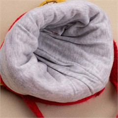 کلاه تک بافت طظرح خرسی کد 3004