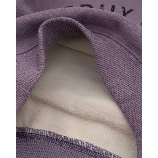 دورس داخل کرک بنفش یقه شیری کد 7461