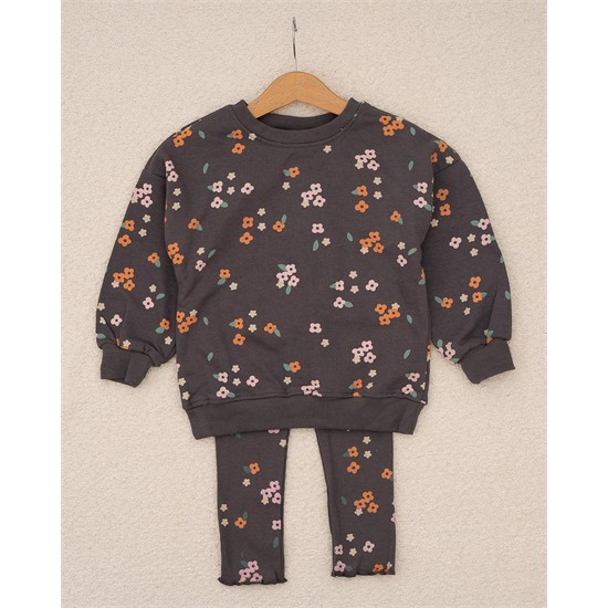 ست دورس و لگ طرح گل