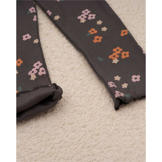 ست دورس و لگ طرح گل