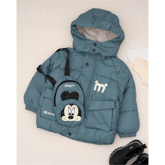 ست کاپشن و بادي بگ طرح ميکي