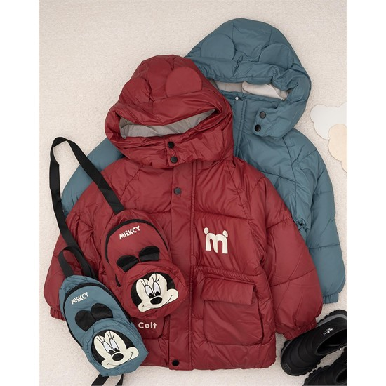 ست کاپشن و بادي بگ طرح ميکي