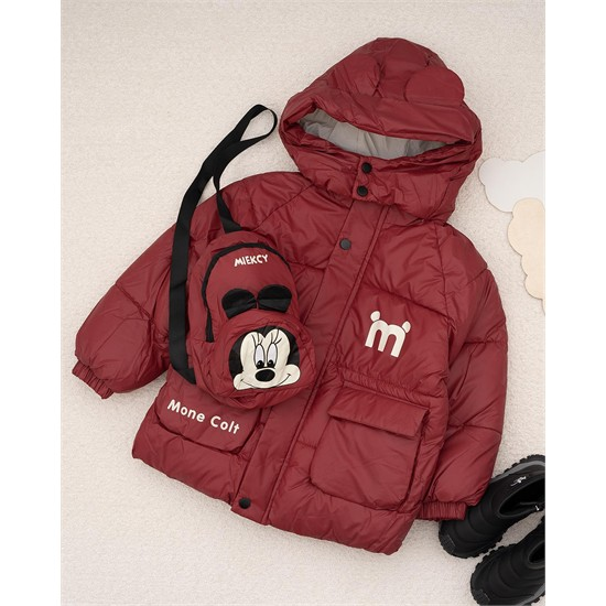 ست کاپشن و بادي بگ طرح ميکي