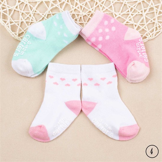 پک 3 عددی جوراب سایز 12-3 ماه