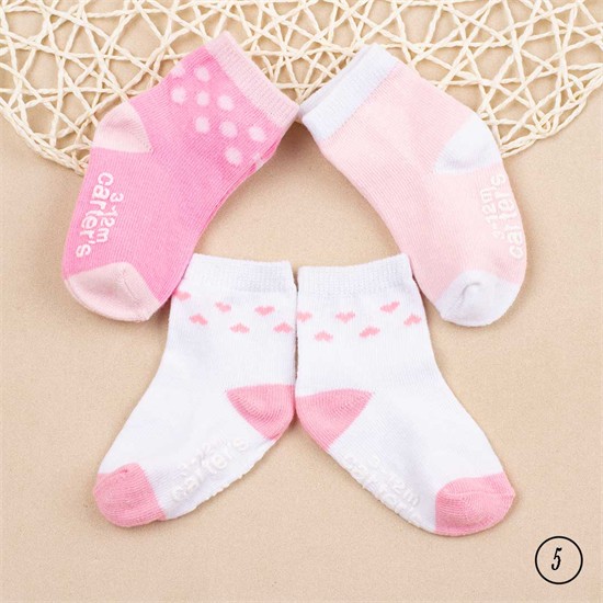 پک 3 عددی جوراب سایز 12-3 ماه