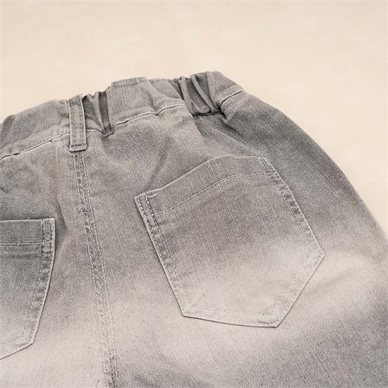 شلوارک جين طرح گراديانت