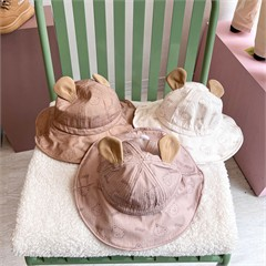 کلاه ماهی گیری طرح خرس گوش دار پسرانه و دخترانه