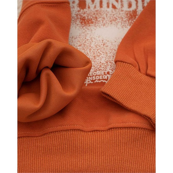 دورس تک طرح ابر و بادي نارنجي و مشکي