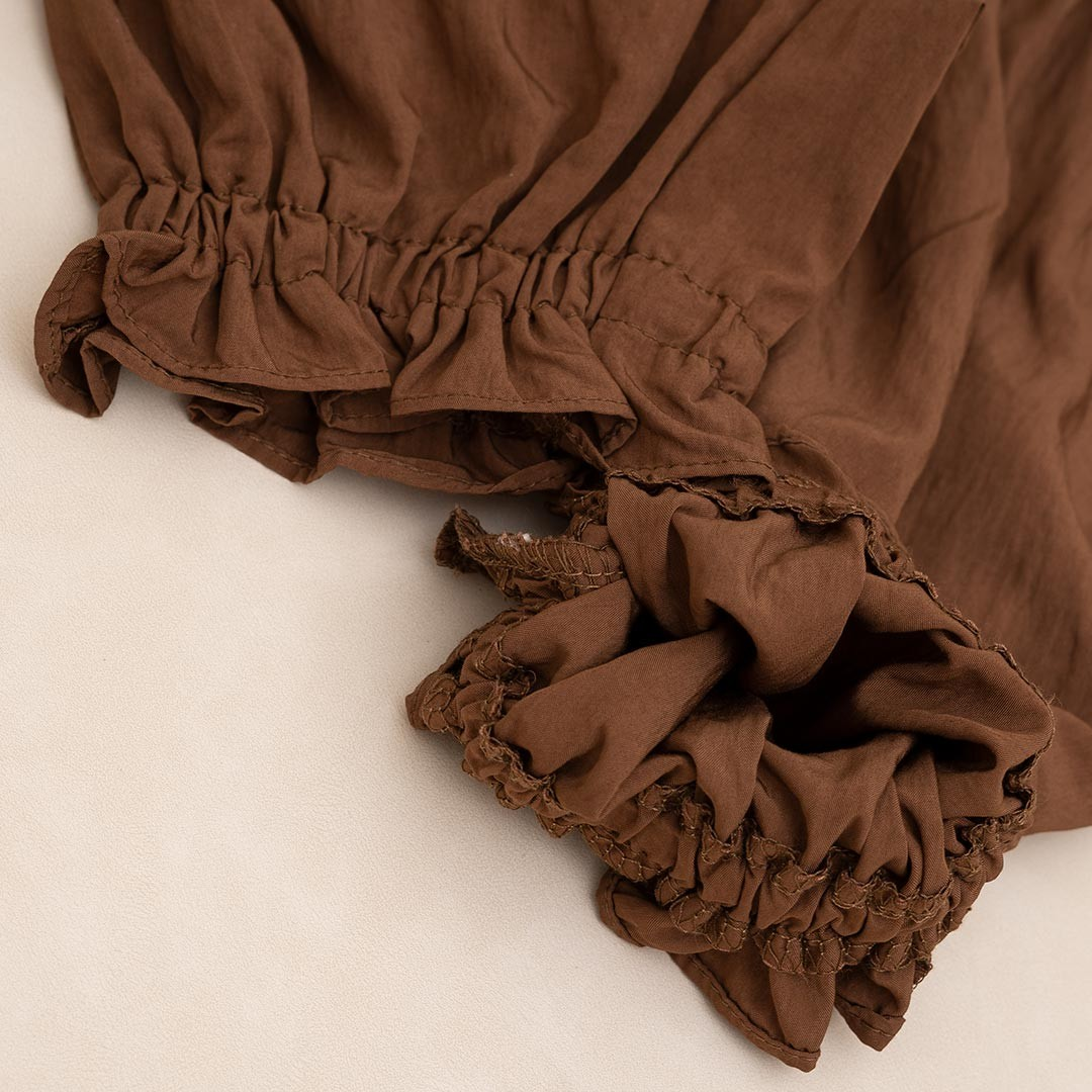ست سارافن، شلوار برمودا طرح گل کد 7293