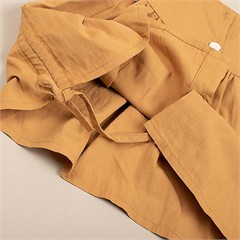 ست سارافن و شومیز خردلی کد 3996