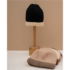 کلاه بافت ساده