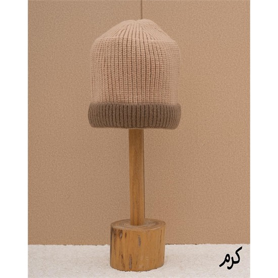 کلاه بافت ساده
