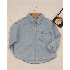 شومیز جین طرح نوشته کد 7470