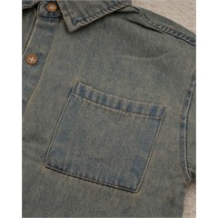 شومیز جین طرح نوشته کد 7470