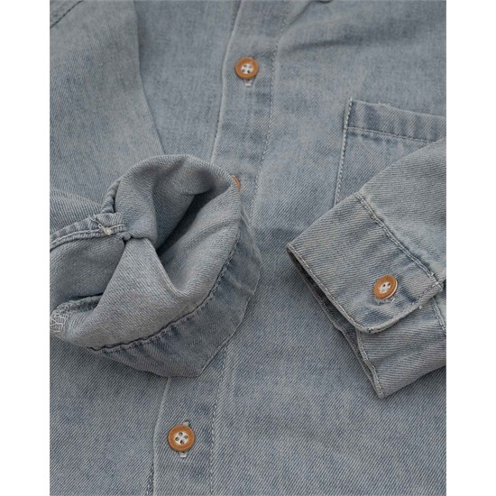 شومیز جین طرح نوشته کد 7470