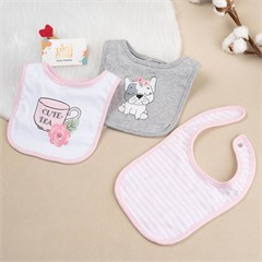 پیشبند روزمره نخی ارگانیک طرح هاپو و گل کد 4010