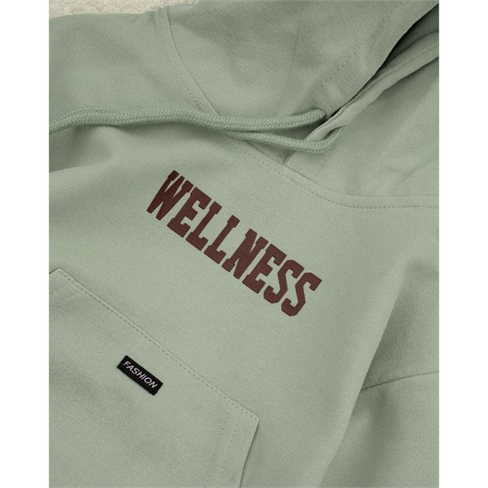 هودي سبز دريايي WELLNESS