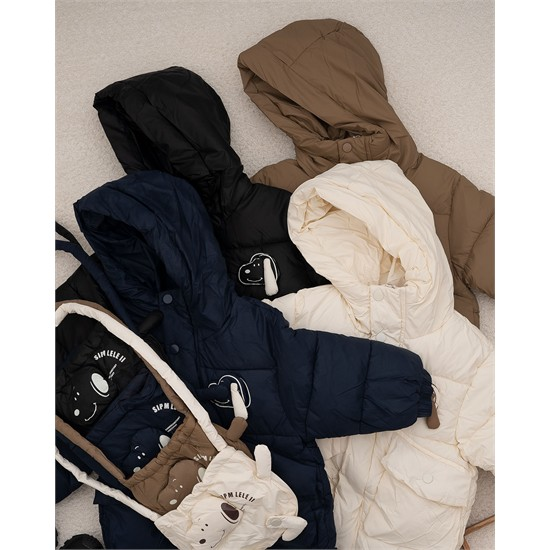 ست کاپشن و بادي بگ طرح هاپو