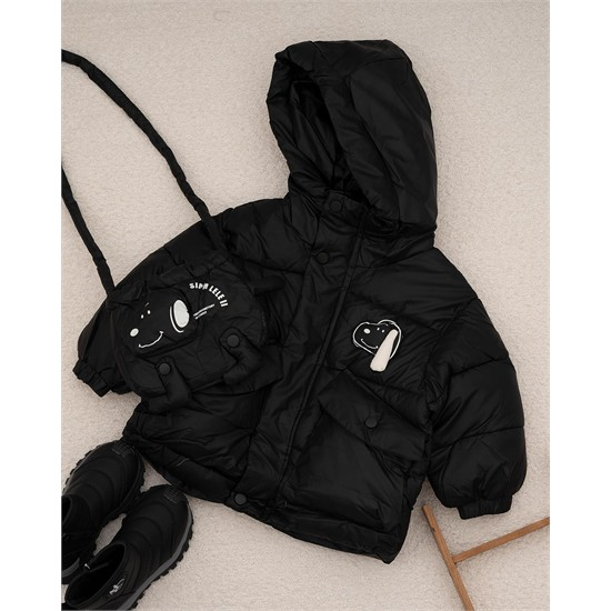 ست کاپشن و بادي بگ طرح هاپو