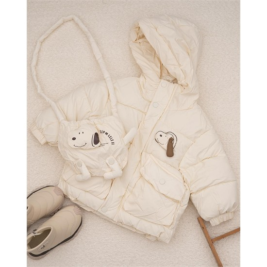 ست کاپشن و بادي بگ طرح هاپو