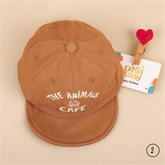 کلاه نقاب دار کتان طرح Cafe کد 4706