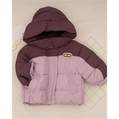 کاپشن بنفش دو رنگ کد 7485