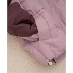 کاپشن بنفش دو رنگ کد 7485