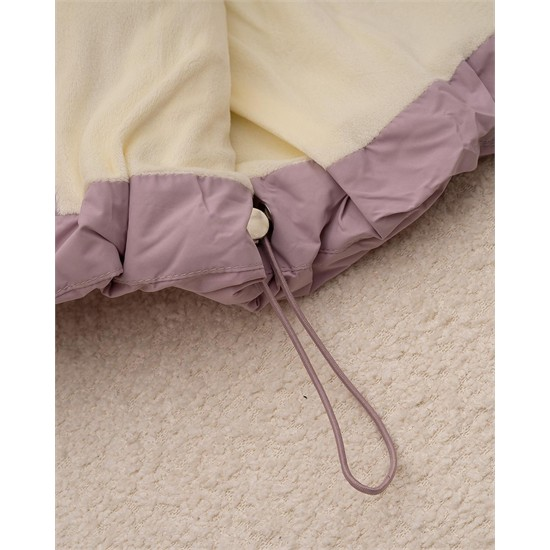 کاپشن بنفش دو رنگ کد 7485