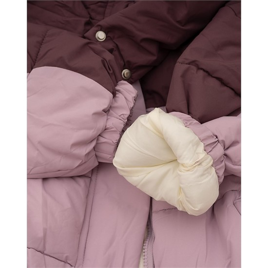 کاپشن بنفش دو رنگ کد 7485