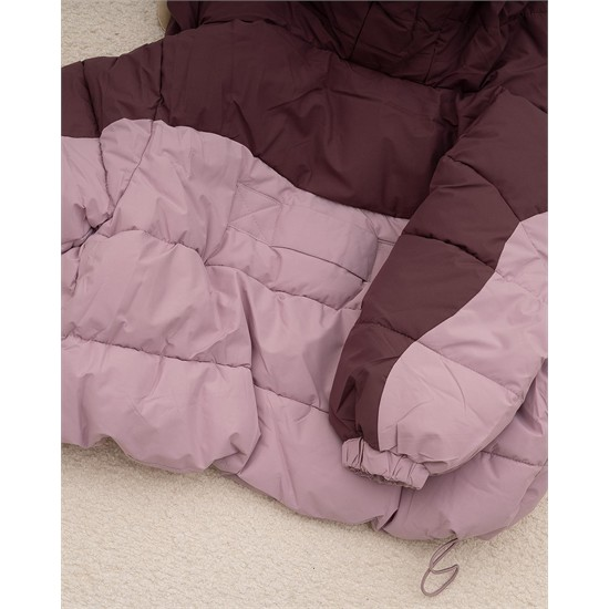 کاپشن بنفش دو رنگ کد 7485