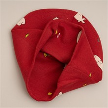 کلاه نخی دولایه طرح خرس و جنگل کد 4841