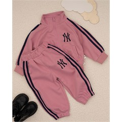 ست سویشرت و شلوار خط دار کد 7478