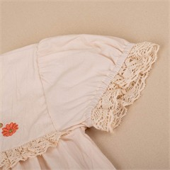 بادی (زیر دکمه) مجلسی کرم گل رنگی کد 3585