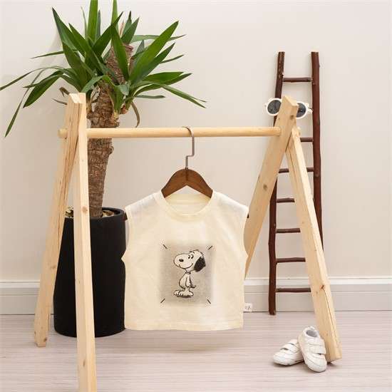 تی شرت حلقه ای طرح اسنوپی کد 7255