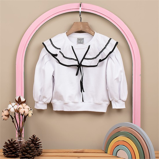 دورس تک سفید مشکی کد 6067