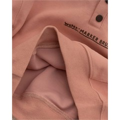 هودی صورتی دو دکمه کد 7462