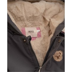 کاپشن طوسی، صورتی طرح تدی کد 7483