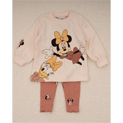 ست دورس و لگ طرح میکی و داکی کد 7494 دخترانه