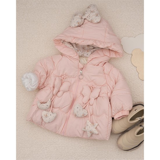 کاپشن صورتي پروانه