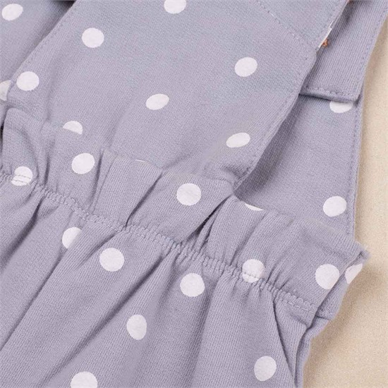 ست سه تکه کد 2301 شلوار پیشبندی+بادی+تل سر