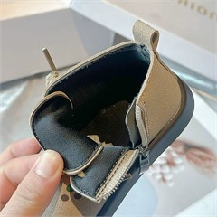 نیم بوت داخل خز طرح سه نقطه کد 5702