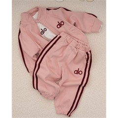 ست سه تکه کد 7479 سویشرت، شلوار و بلوز طرح alo 