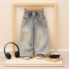 شلوار بگ استایل جین کد 7113