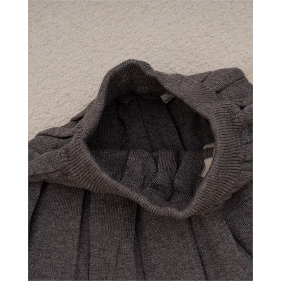 ست کت و دامن بافت طرح پاپيون