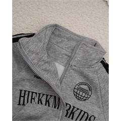 ست سه تکه کد 7481 سویشرت، شلوار و بلوز طرح نوشته انگلیسی