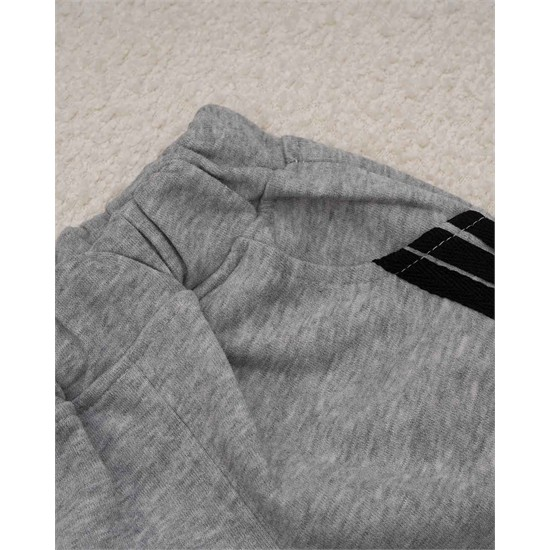 ست سه تکه کد 7481 سویشرت، شلوار و بلوز طرح نوشته انگلیسی